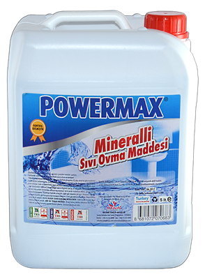 Powermax Mineralli Sıvı Ovma Maddesi 5 Lt